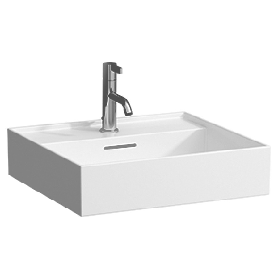 Lavabo KARTELL LAUFEN
50 x 46 cm, céramique
avec trop-plein