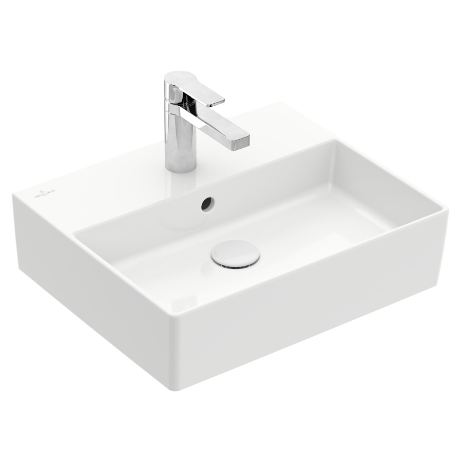 Lavabo MEMENTO 2.0
50 x 42 cm, céramique
avec trop-plein, côté
inférieur poli