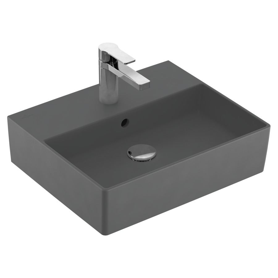 Lavabo MEMENTO 2.0
50 x 42 cm, céramique
avec trop-plein, côté
inférieur poli