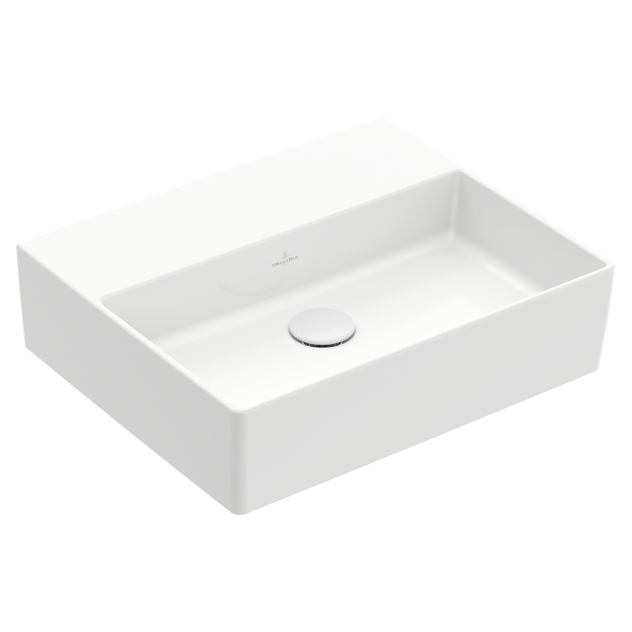 Lavabo MEMENTO 2.0
50 x 42 cm, céramique
sans trop-plein, côté
inférieur poli