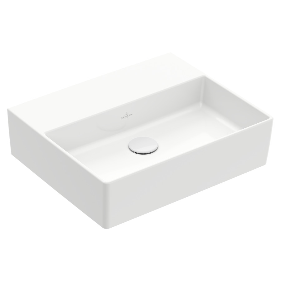 Lavabo MEMENTO 2.0
50 x 42 cm, céramique
sans trop-plein, côté
inférieur poli