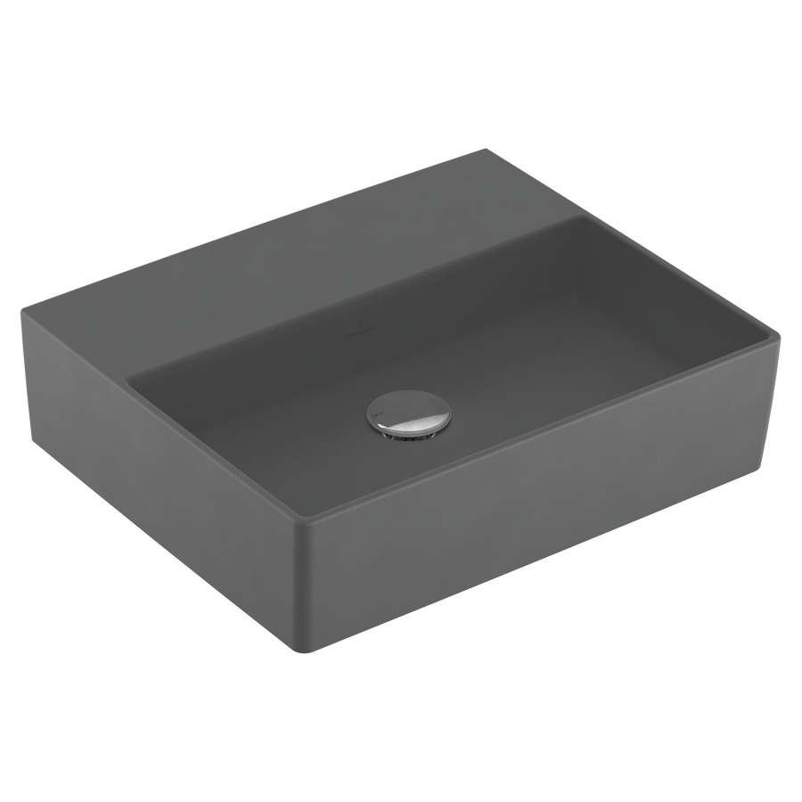 Lavabo MEMENTO 2.0
50 x 42 cm, céramique
sans trop-plein, côté
inférieur poli