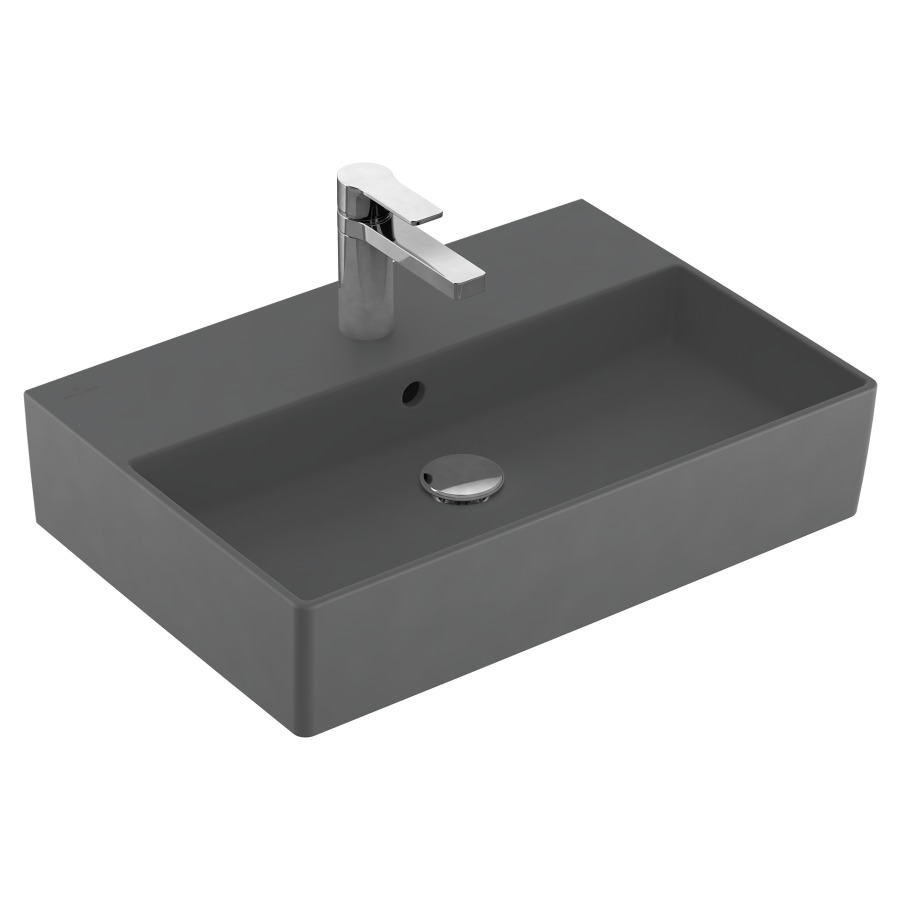 Lavabo MEMENTO 2.0
60 x 42 cm, céramique
avec trop-plein, côté
inférieur poli