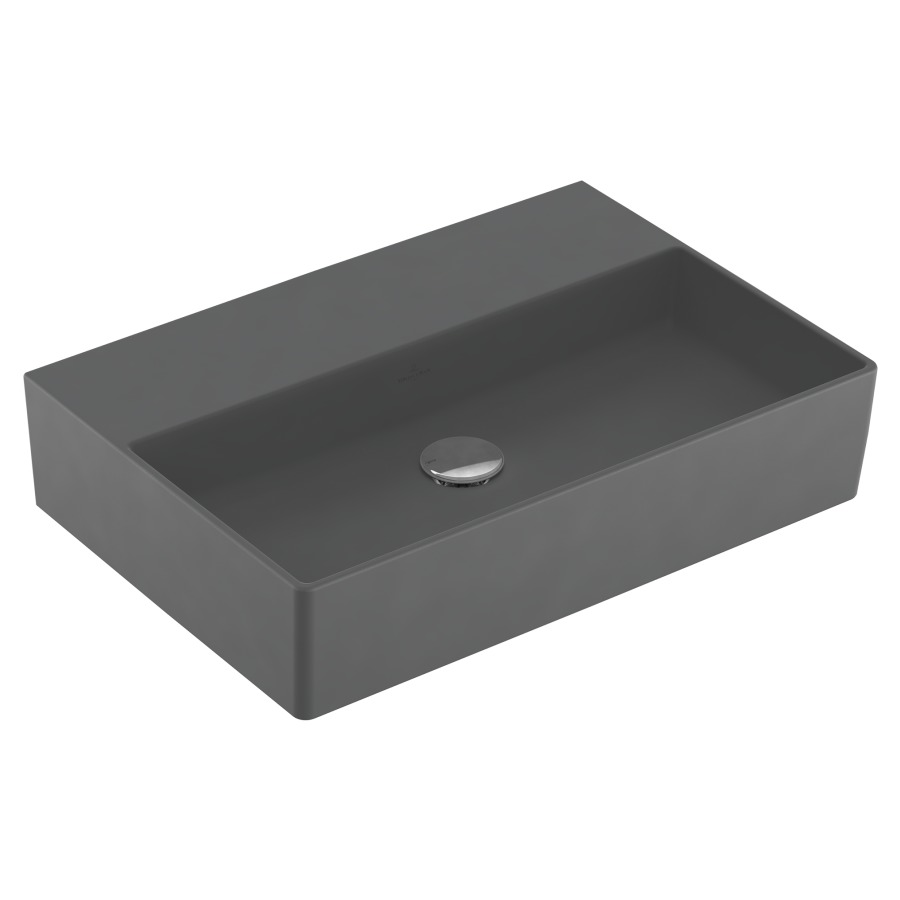 Lavabo MEMENTO 2.0
60 x 42 cm, céramique
sans trop-plein, côté
inférieur poli