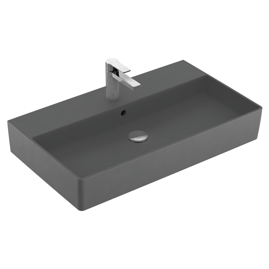 Lavabo MEMENTO 2.0
80 x 47 cm, céramique
avec trop-plein