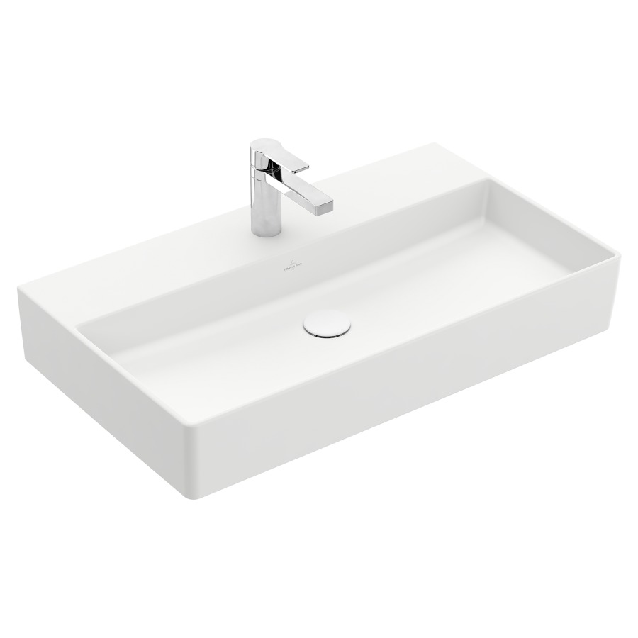 Lavabo MEMENTO 2.0
80 x 47 cm, céramique
sans trop-plein