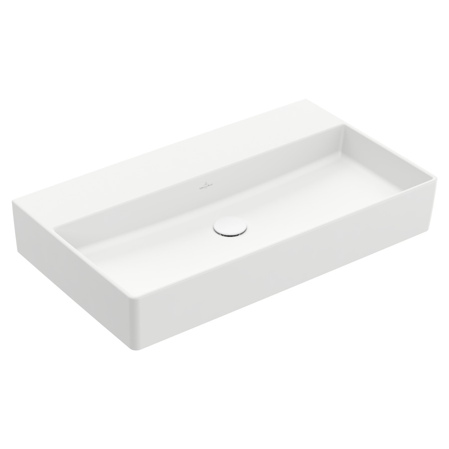Lavabo MEMENTO 2.0
80 x 47 cm, céramique
sans trop-plein