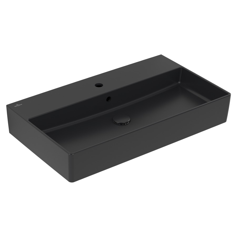 Lavabo MEMENTO 2.0
80 x 47 cm, céramique
avec trop-plein, côté
inférieur poli