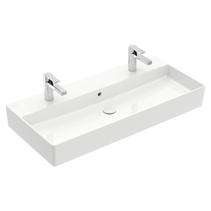Lavabo MEMENTO 2.0
100 x 47 cm, céramique
avec trop-plein