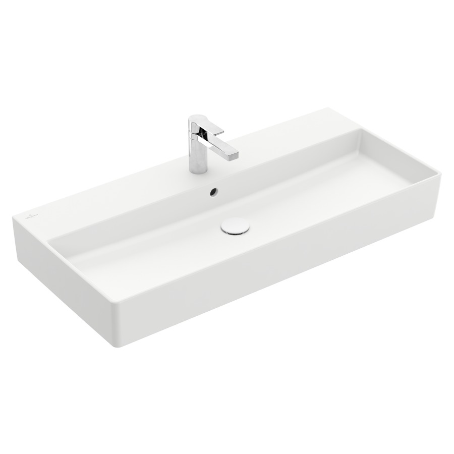 Lavabo MEMENTO 2.0
100 x 47 cm, céramique
avec trop-plein