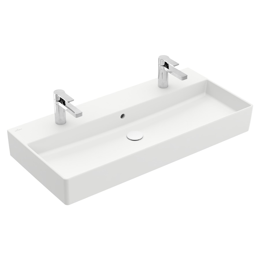 Lavabo MEMENTO 2.0
100 x 47 cm, céramique
avec trop-plein