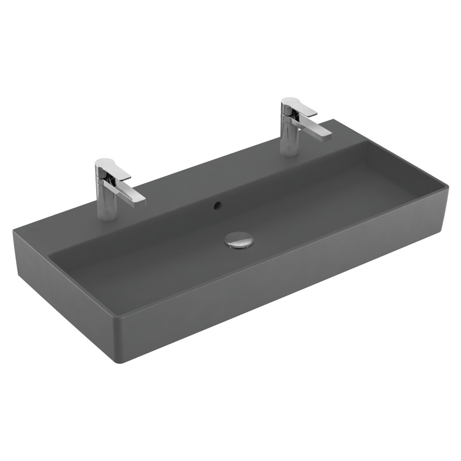 Lavabo MEMENTO 2.0
100 x 47 cm, céramique
avec trop-plein