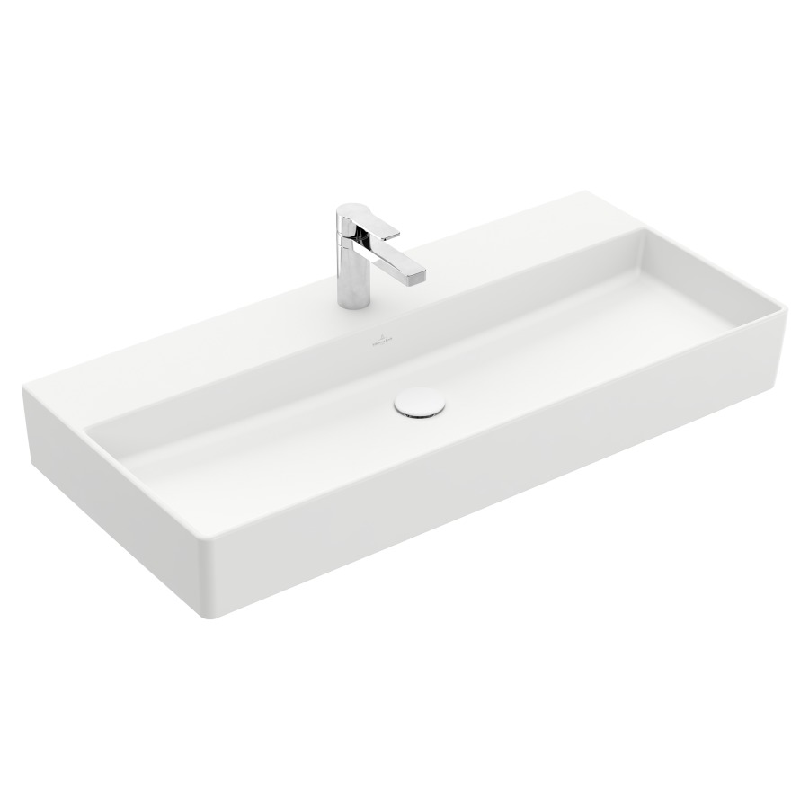 Lavabo MEMENTO 2.0
100 x 47 cm, céramique
sans trop-plein