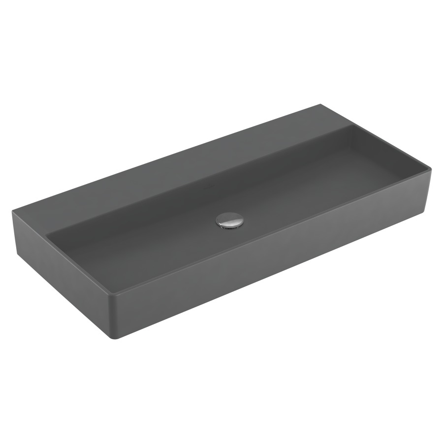 Lavabo MEMENTO 2.0
100 x 47 cm, céramique
sans trop-plein, côté
inférieur poli