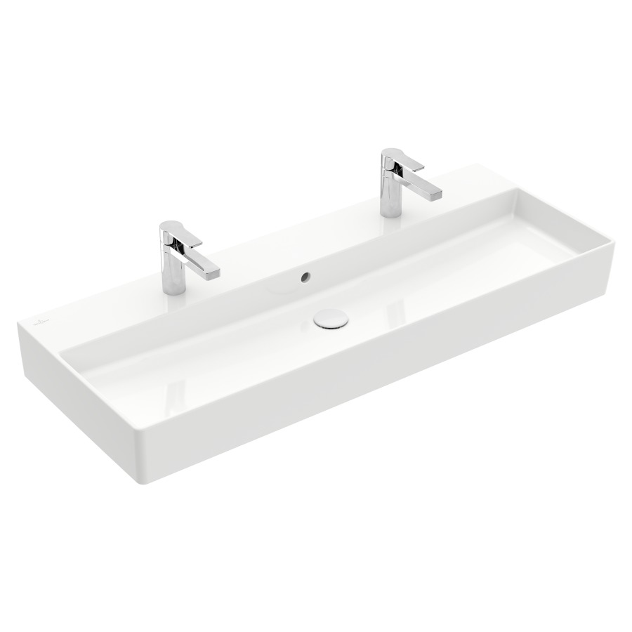 Lavabo MEMENTO 2.0
120 x 47 cm, céramique
avec trop-plein