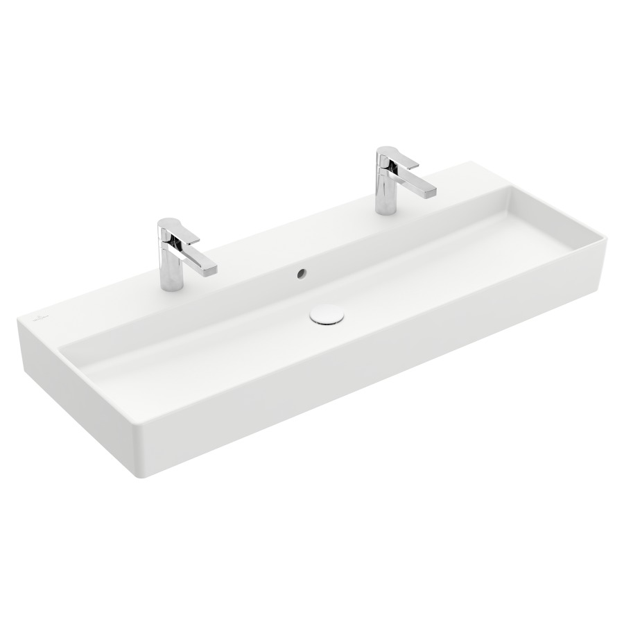 Lavabo MEMENTO 2.0
120 x 47 cm, céramique
avec trop-plein
