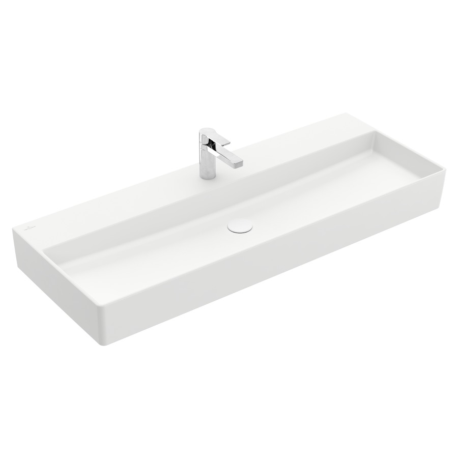 Lavabo MEMENTO 2.0
120 x 47 cm, céramique
sans trop-plein