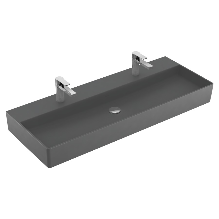 Lavabo MEMENTO 2.0
120 x 47 cm, céramique
sans trop-plein