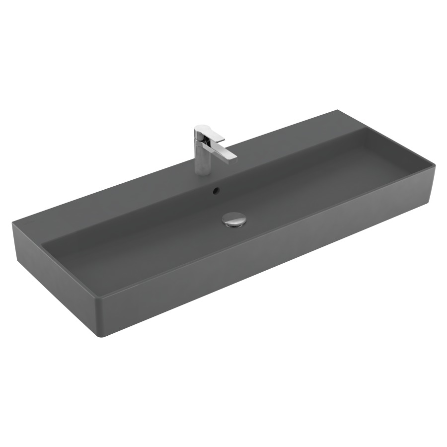 Lavabo MEMENTO 2.0
120 x 47 cm, céramique
avec trop-plein, côté
inférieur poli