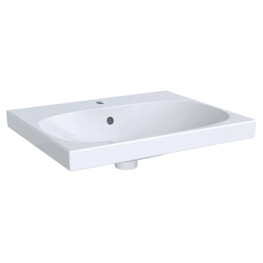 Waschtisch ACANTO
60 x 48,2 cm, Keramik
mit Ueberlauf