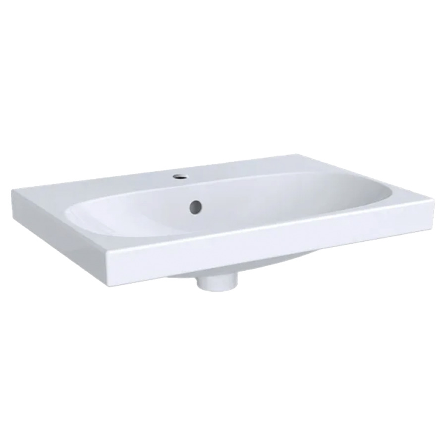 Waschtisch ACANTO
60 x 42,2 cm, Keramik
mit Ueberlauf