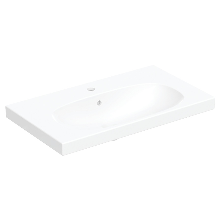 Waschtisch ACANTO
74,5 x 42,2 cm, Keramik
mit Ueberlauf