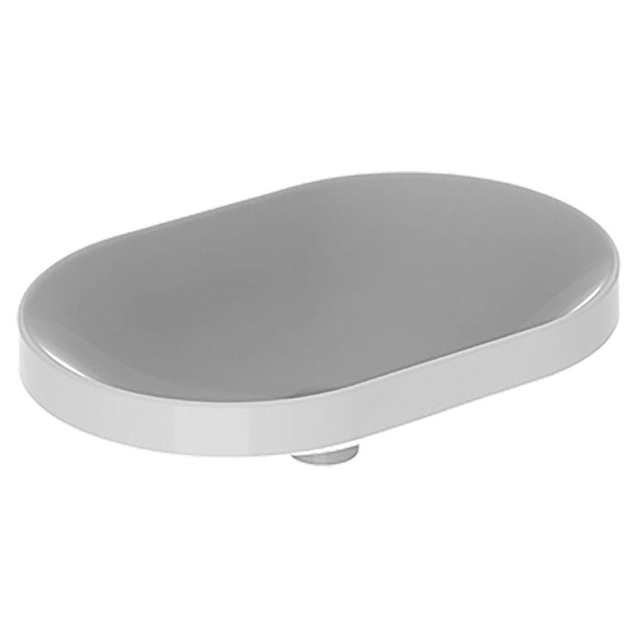 Lavabo à encastrer VARIFORM
60 x 17.8 x 40 cm
Céramique, partie inférieure émaillée
encastrement par dessus, elliptique
sans trop-plein
sans tablette de robinetterie