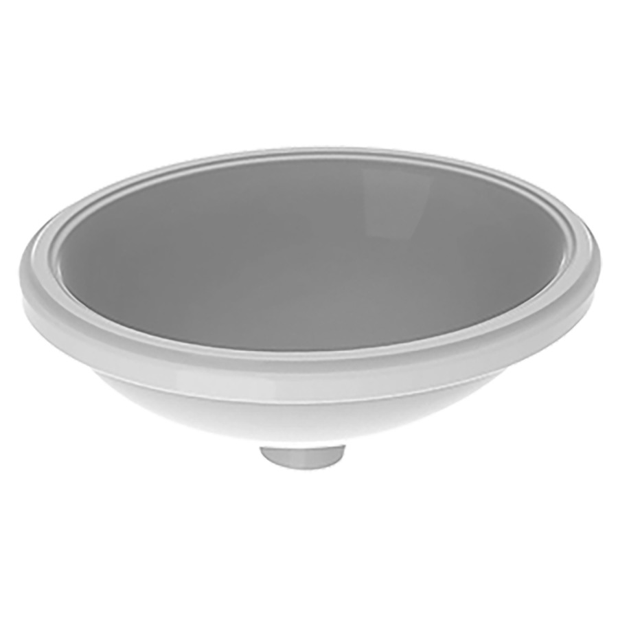 Lavabo à encastrer VARIFORM
49.5 x 18 x 42 cm
Céramique, partie inférieure émaillée
encastrement par dessous
ovale, sans trop-plein
sans tablette de robinetterie