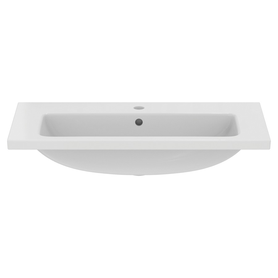 Lavabo IDEAL STANDARD I.LIFE S
81 x 38,5 x 18 cm, céramique
avec trop-plein