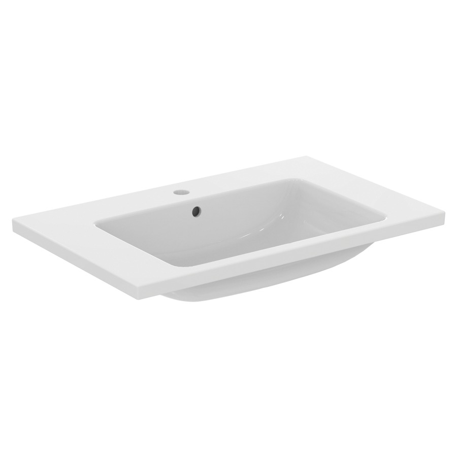 Lavabo IDEAL STANDARD I.LIFE B
81 x 51,5 x 18 cm, céramique
avec trop-plein