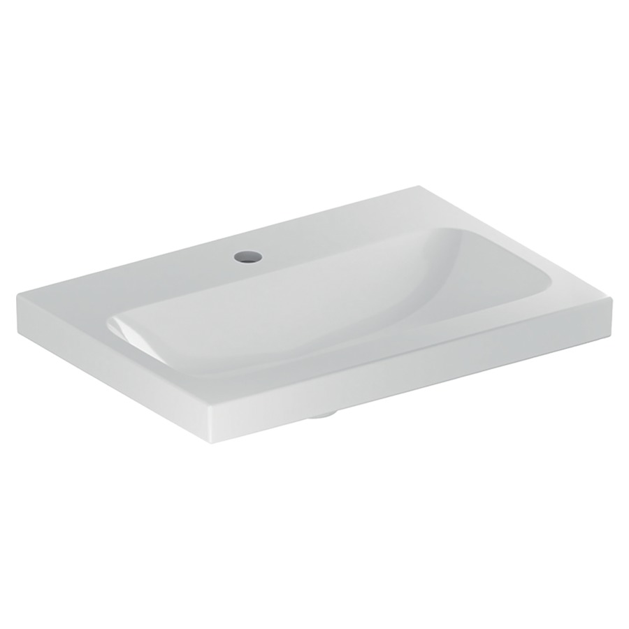 Lavabo ICON LIGHT
75 x 42 x 17 cm, céramique
petite saillie, pour meuble
suspendu, sans trop-plein