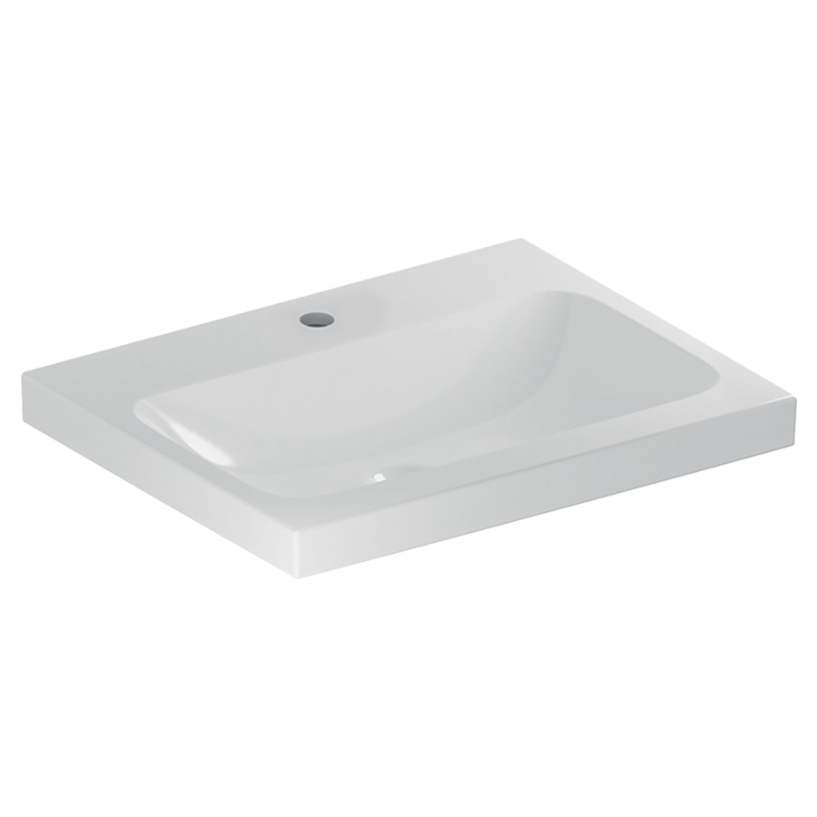 Lavabo à poser ICON LIGHT
60 x 48 x 16 cm, céramique
sans trop-plein