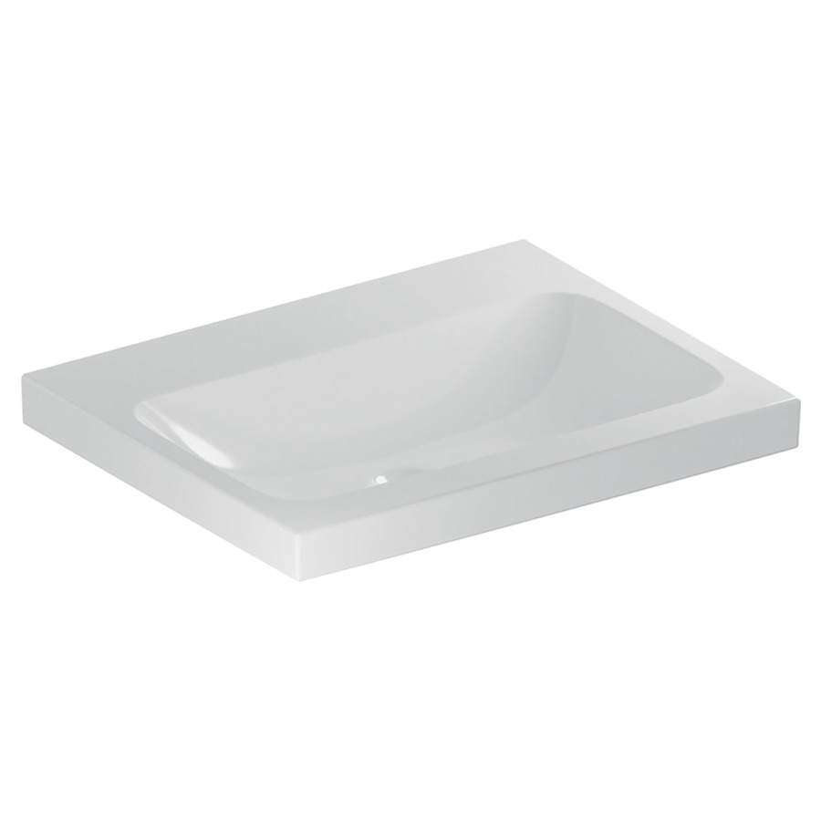 Lavabo à poser ICON LIGHT
60 x 48 x 16 cm, céramique
sans trop-plein