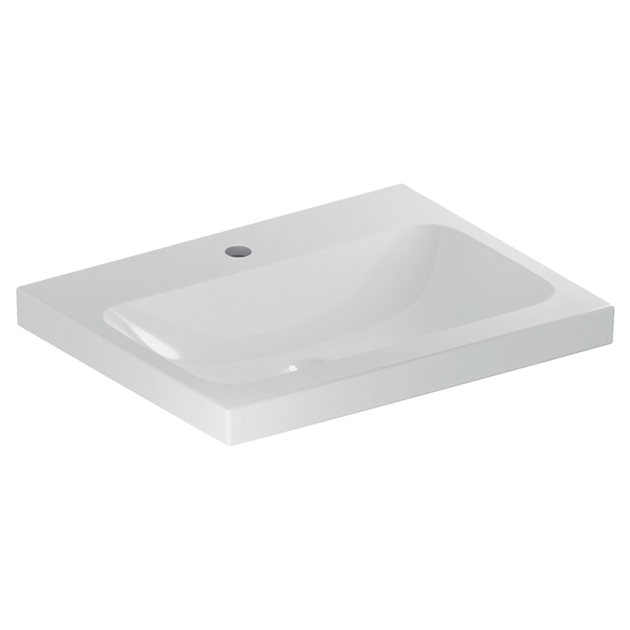 Lavabo à poser ICON LIGHT
75 x 48 x 16 cm, céramique
sans trop-plein