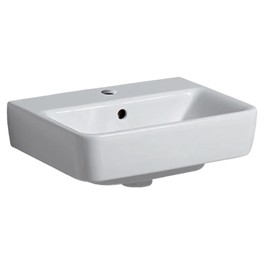 Lavabo à poser RENOVA PLAN
45 x 34 x 17 cm, céramique
avec trop-plein