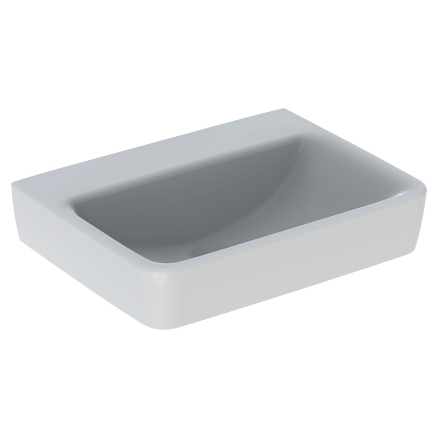 Lavabo RENOVA PLAN
60 x 48 x 18,5 cm, céramique
pour meuble suspendu, sans
trop-plein