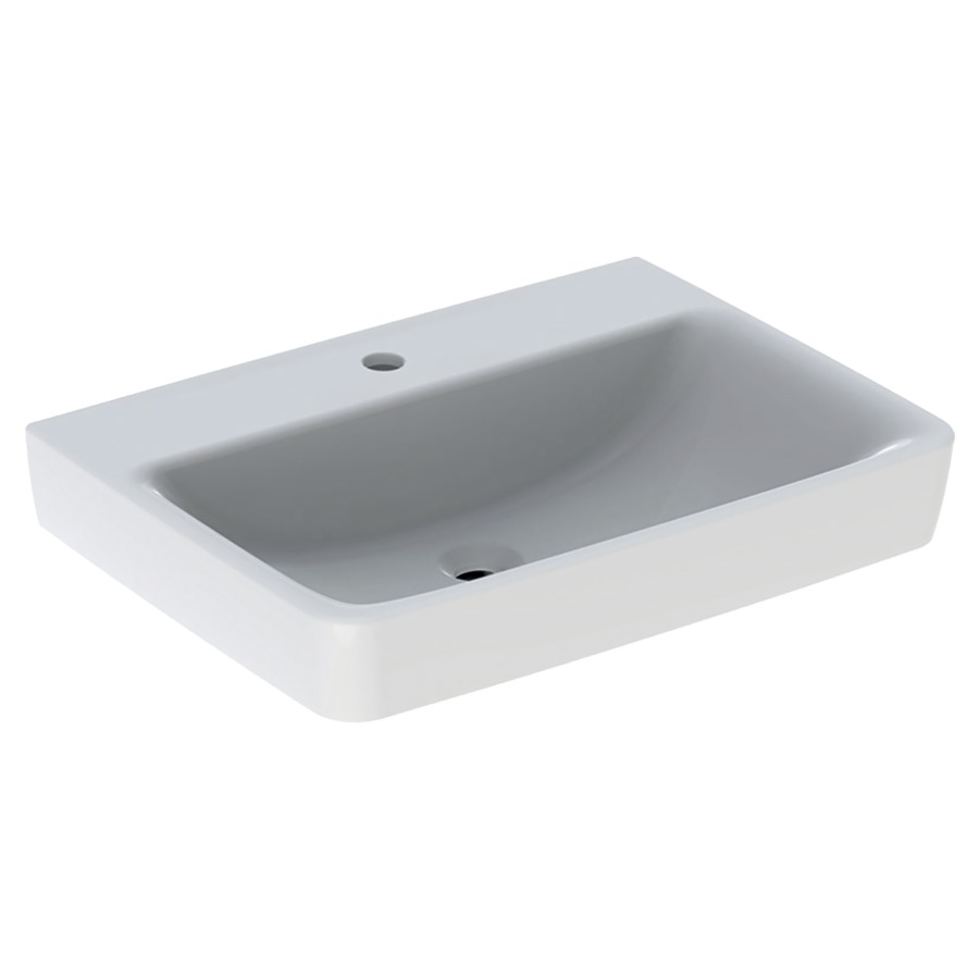 Lavabo RENOVA PLAN
70 x 48 x 18,5 cm, céramique
pour meuble suspendu, sans
trop-plein
