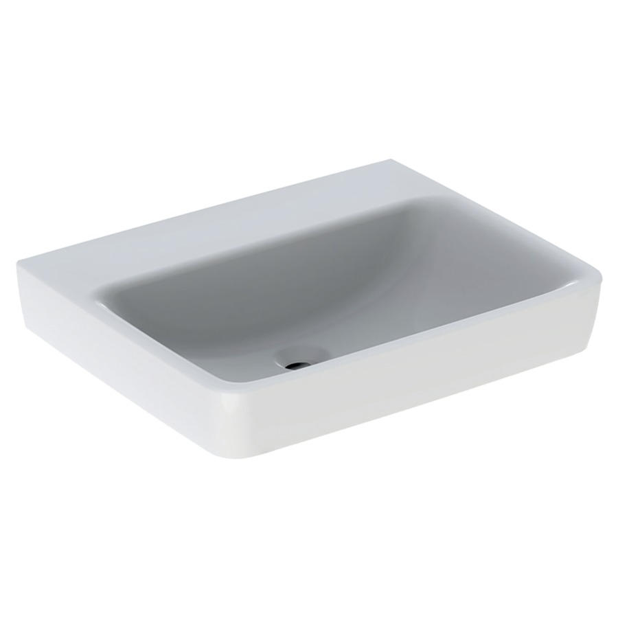 Lavabo à poser RENOVA PLAN
60 x 48 x 18,5 cm, céramique
sans trop-plein