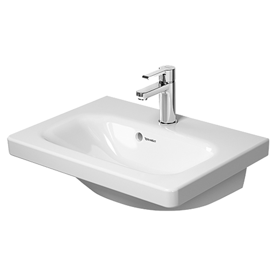 Lavabo DURASTYLE
55 x 40 cm, céramique
avec trop-plein