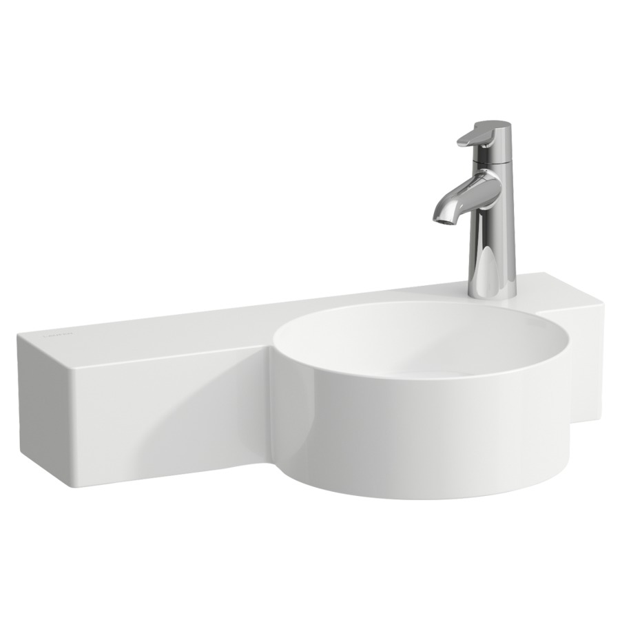 Lave-mains VAL
55 x 31,5 cm
SaphirCéramique, tablette à
gauche, sans trop-plein