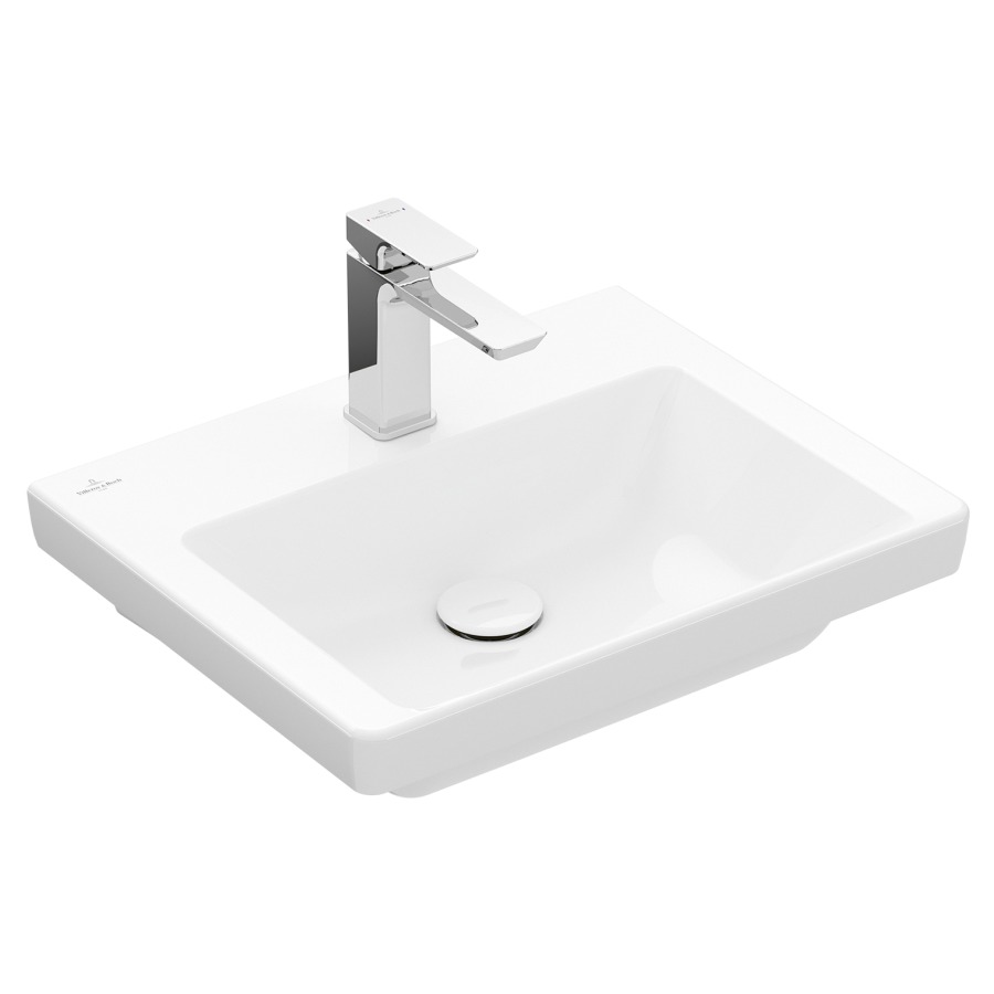 Lavabo SUBWAY 3.0
50 x 40 cm, céramique
anguleux, sans trop-plein