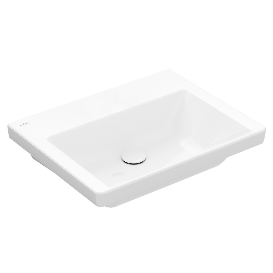 Lavabo SUBWAY 3.0
60 x 47 cm, céramique
anguleux, sans trop-plein
côté inférieur meulée