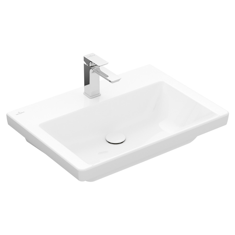 Lavabo SUBWAY 3.0
65 x 47 cm, céramique
anguleux, sans trop-plein