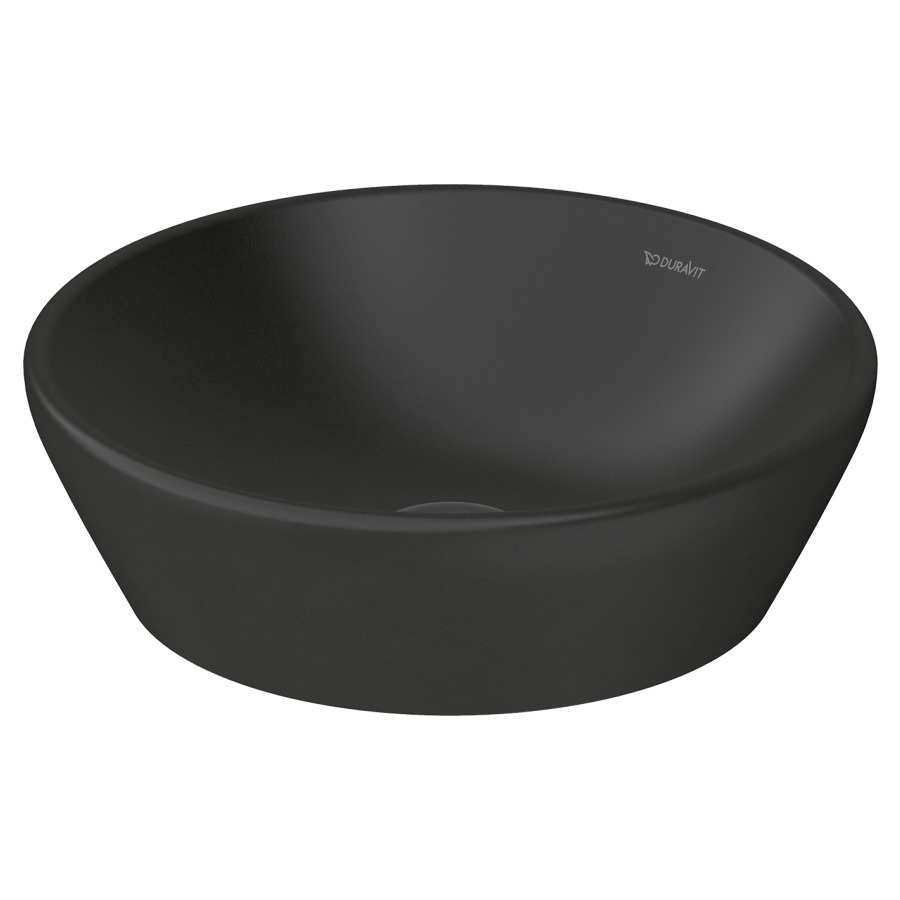 Lavabo à poser D-NEO
D 40 cm, céramique
sans banc de robinets
sans trop-plein, avec matériel
de fixation