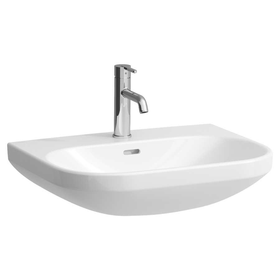 Lavabo LUA
60 x 46 cm, céramique
avec trop-plein
