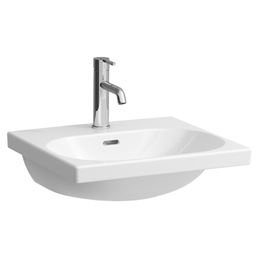 Lavabo à poser LUA
50 x 46 cm, céramique
avec trop-plein