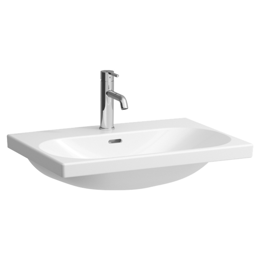 Lavabo à poser LUA
65 x 46 cm, céramique
avec trop-plein