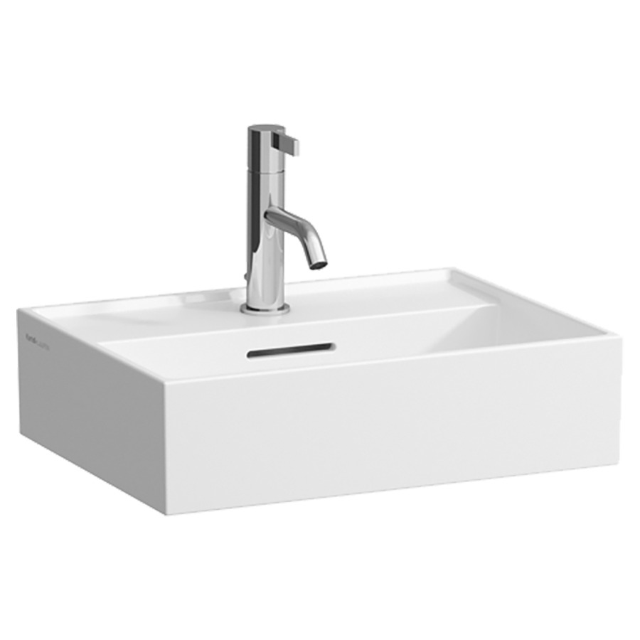 Lavabo KARTELL LAUFEN
45 x 34 cm, SaphirCéramique
pour meuble suspendu
avec trop-plein