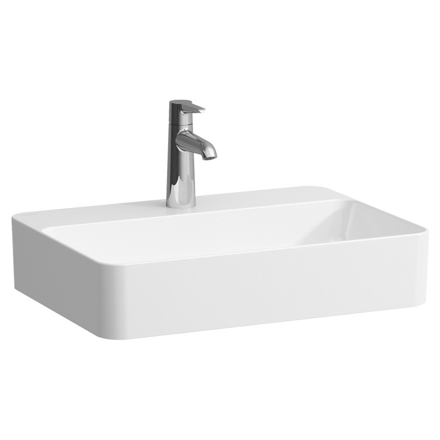 Lavabo à poser VAL
55 x 40 cm, SaphirCéramique
sans trop-plein