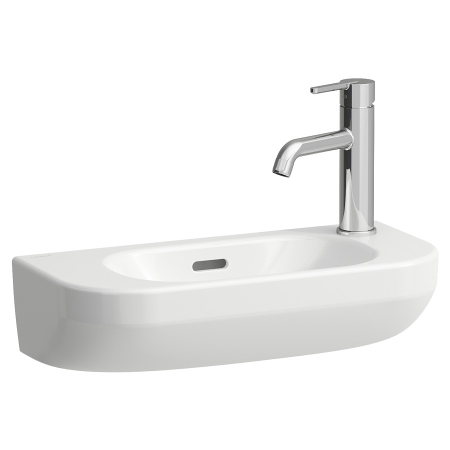 Wandbecken LUA
50 x 23 cm, Keramik
mit Ueberlauf